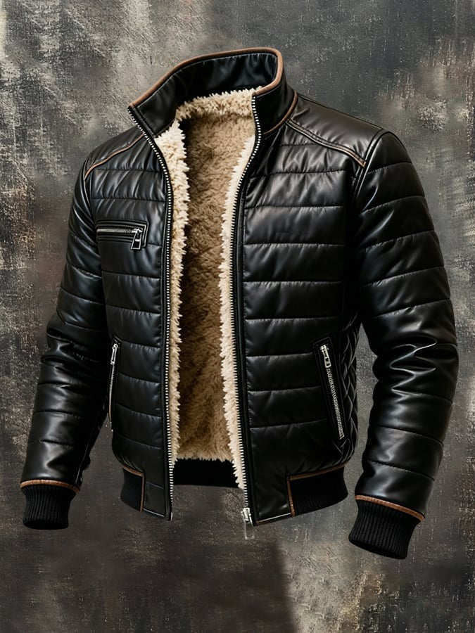CHAQUETA CUELLO ALTO