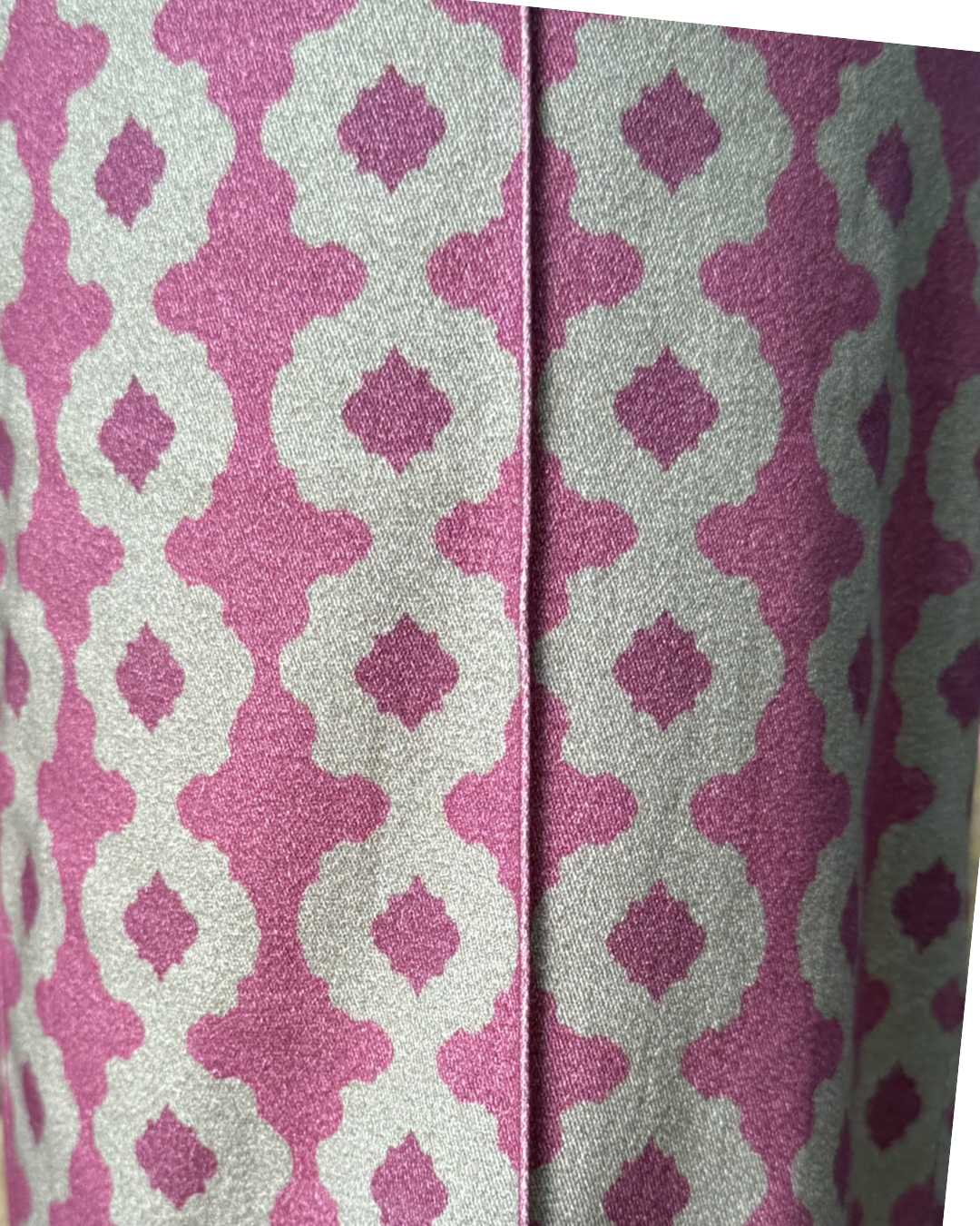 Pantalón ancho estampado