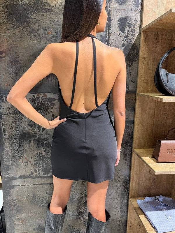 MINIVESTIDO HALTER