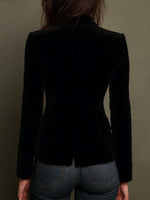 Blazer bordado floral multicolor