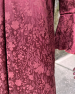 Vestido midi fluido teja
