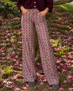 Sonia · Pantalón ancho estampado