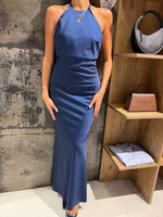 VESTIDO LARGO DE FIESTA HALTER