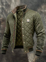 CHAQUETA ACOLCHADA VERDE