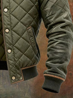 CHAQUETA ACOLCHADA VERDE
