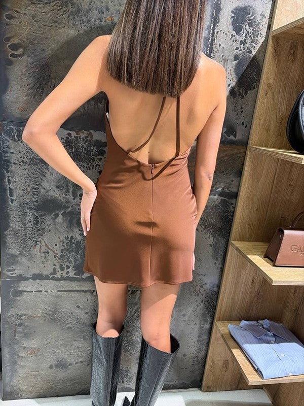 MINIVESTIDO HALTER