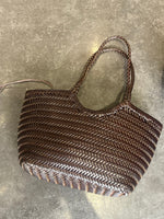 Bolso shopper chocolate PEQUEÑO