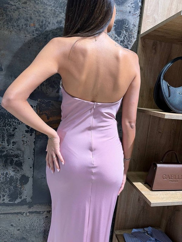 VESTIDO LARGO PALABRA DE HONOR