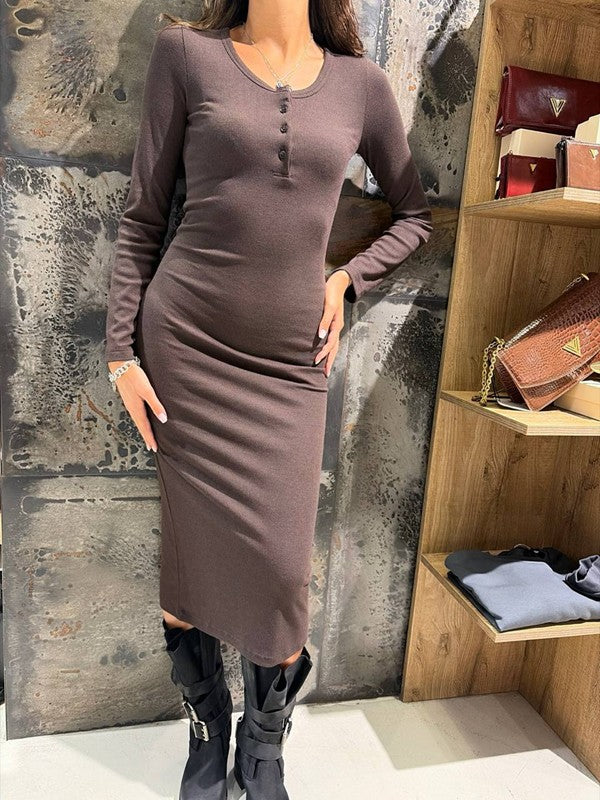 Paloma · Vestido midi ajustado