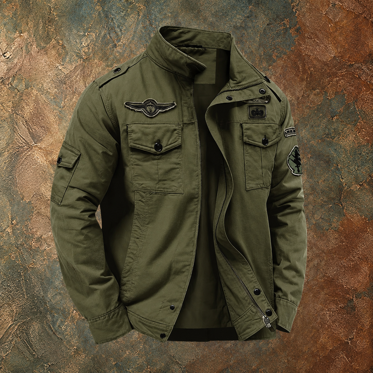 CHAQUETA MILITAR EN 3 COLORES