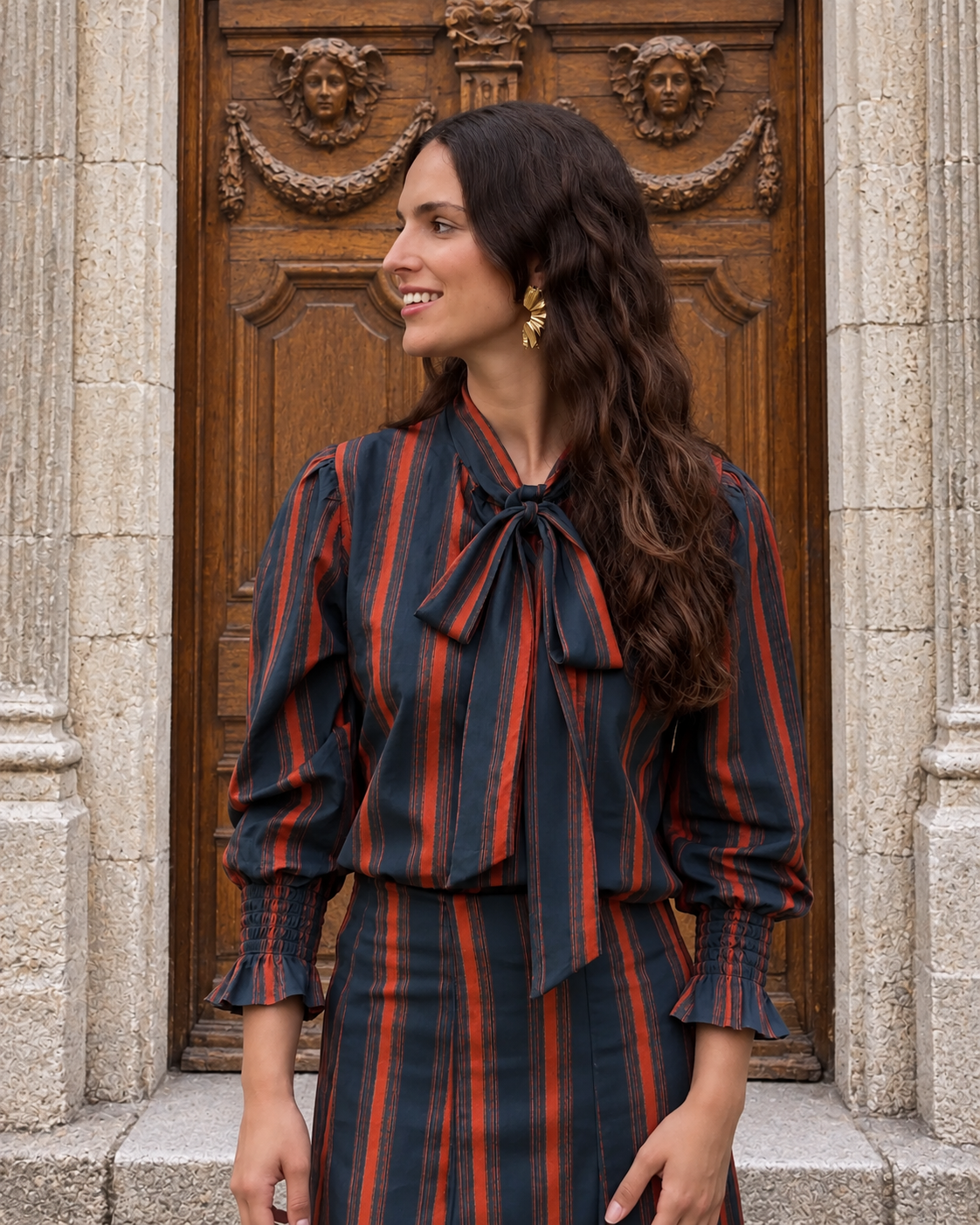 Salomé · Blusa de rayas