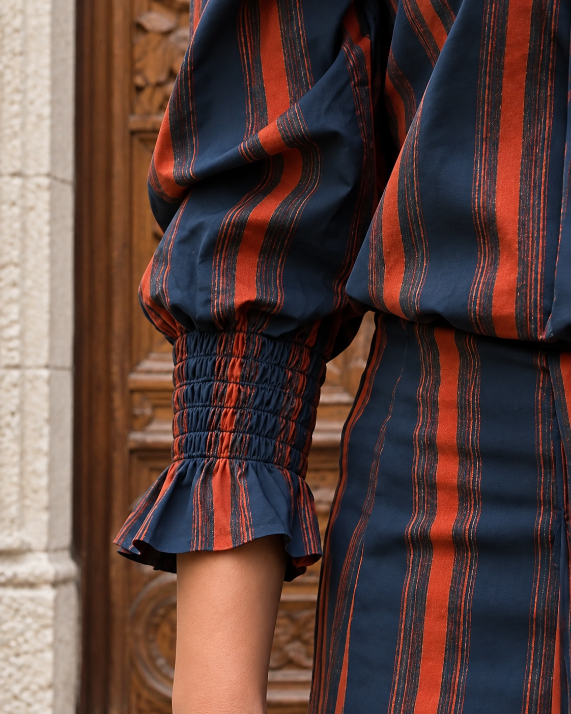 Blusa de rayas