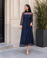Leire · Vestido midi de tul estampado