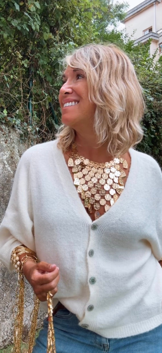 Collar maxi dorado
