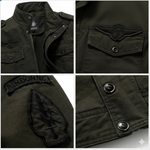 CHAQUETA MILITAR EN 3 COLORES