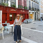 Estela · Pantalón tobillero vaquero