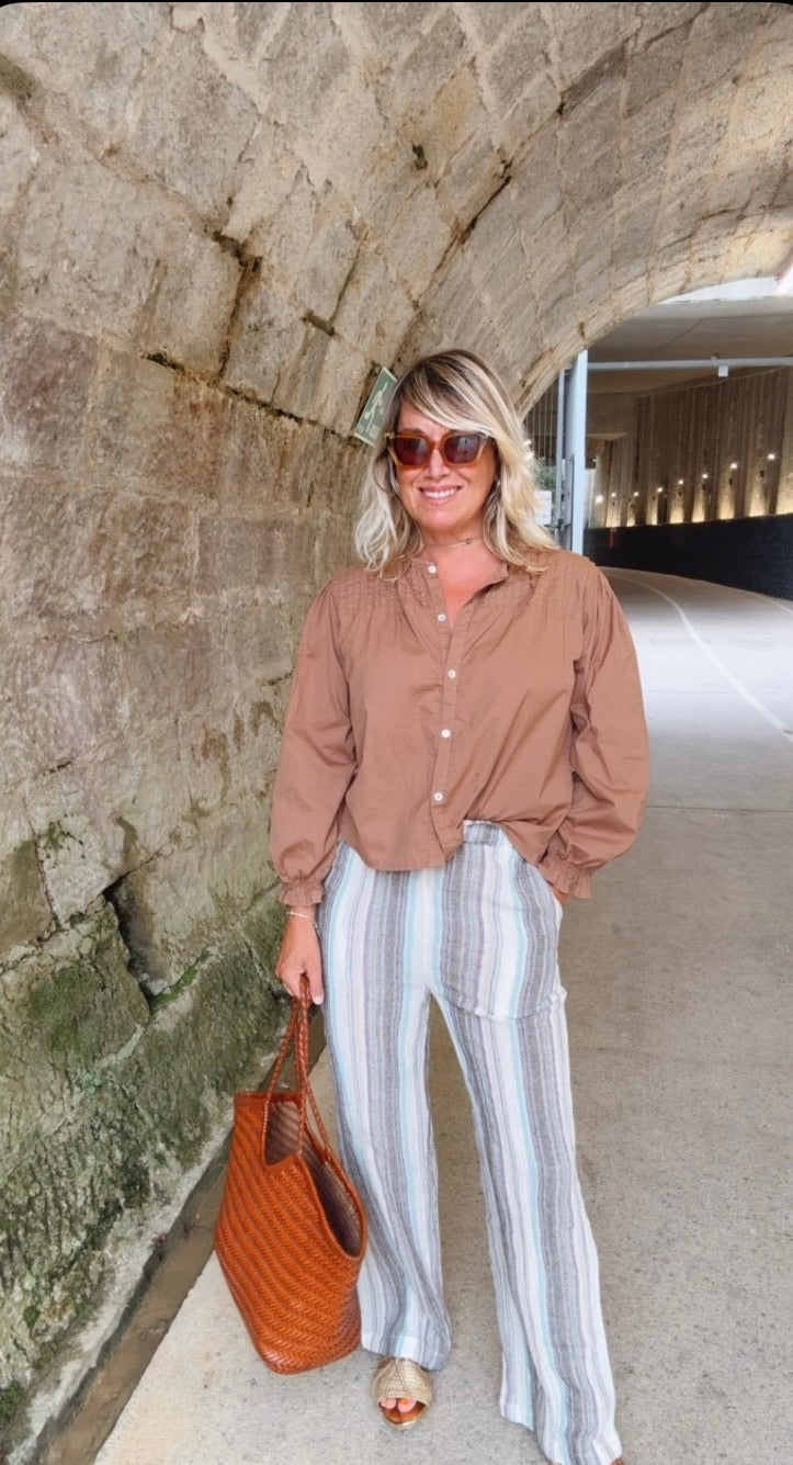 Bolso shopper grande camel
