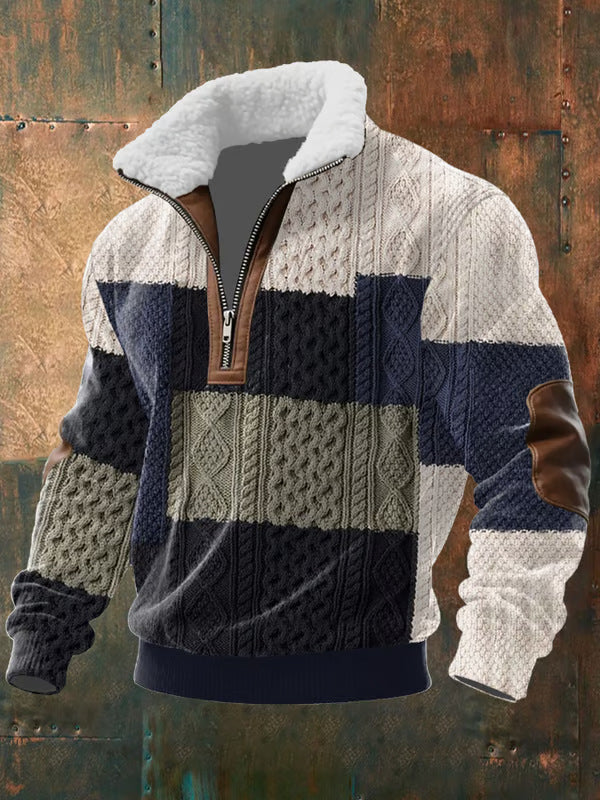SUDADERA DE CREMALLERA CON FORRO