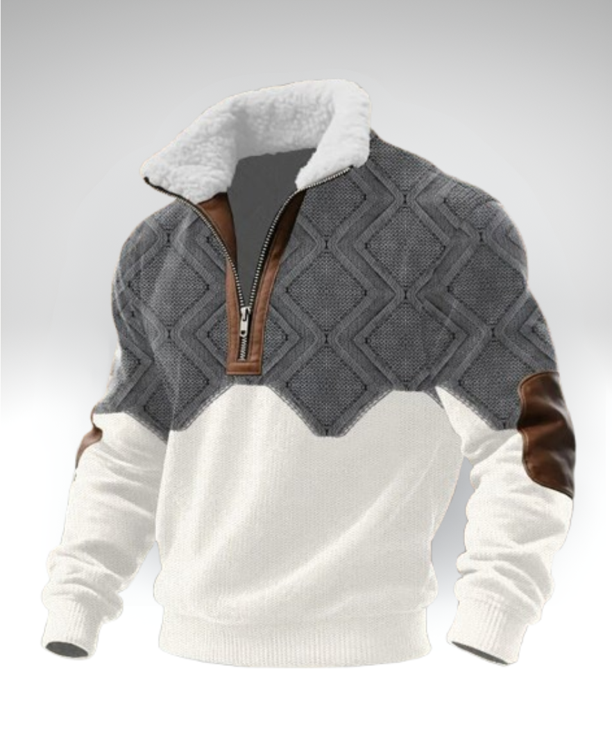 JERSEY SHERPA CON CREMALLERA