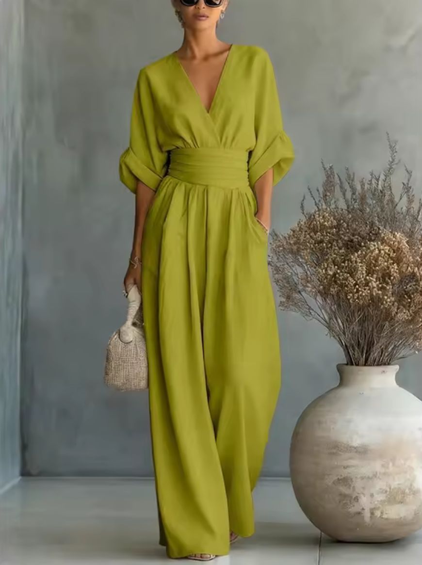 Mono elegante de pernera ancha
