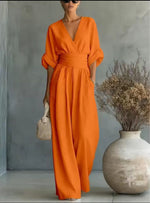 Mono elegante de pernera ancha