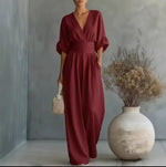 Mono elegante de pernera ancha