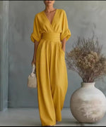 Mono elegante de pernera ancha