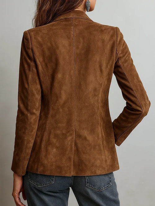 Blazer vintage marrón