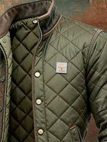 CHAQUETA ACOLCHADA VERDE