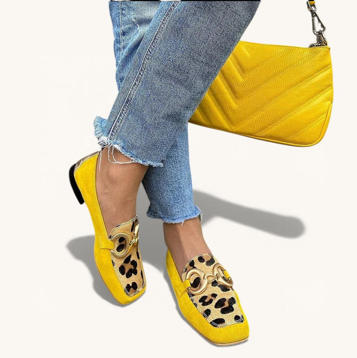 Sonsoles · Mocasines de estampado animal