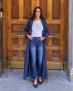 Delia · Pantalón culotte vaquero