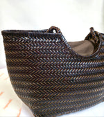 Bolso shopper chocolate PEQUEÑO