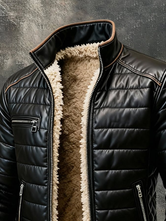 CHAQUETA CUELLO ALTO