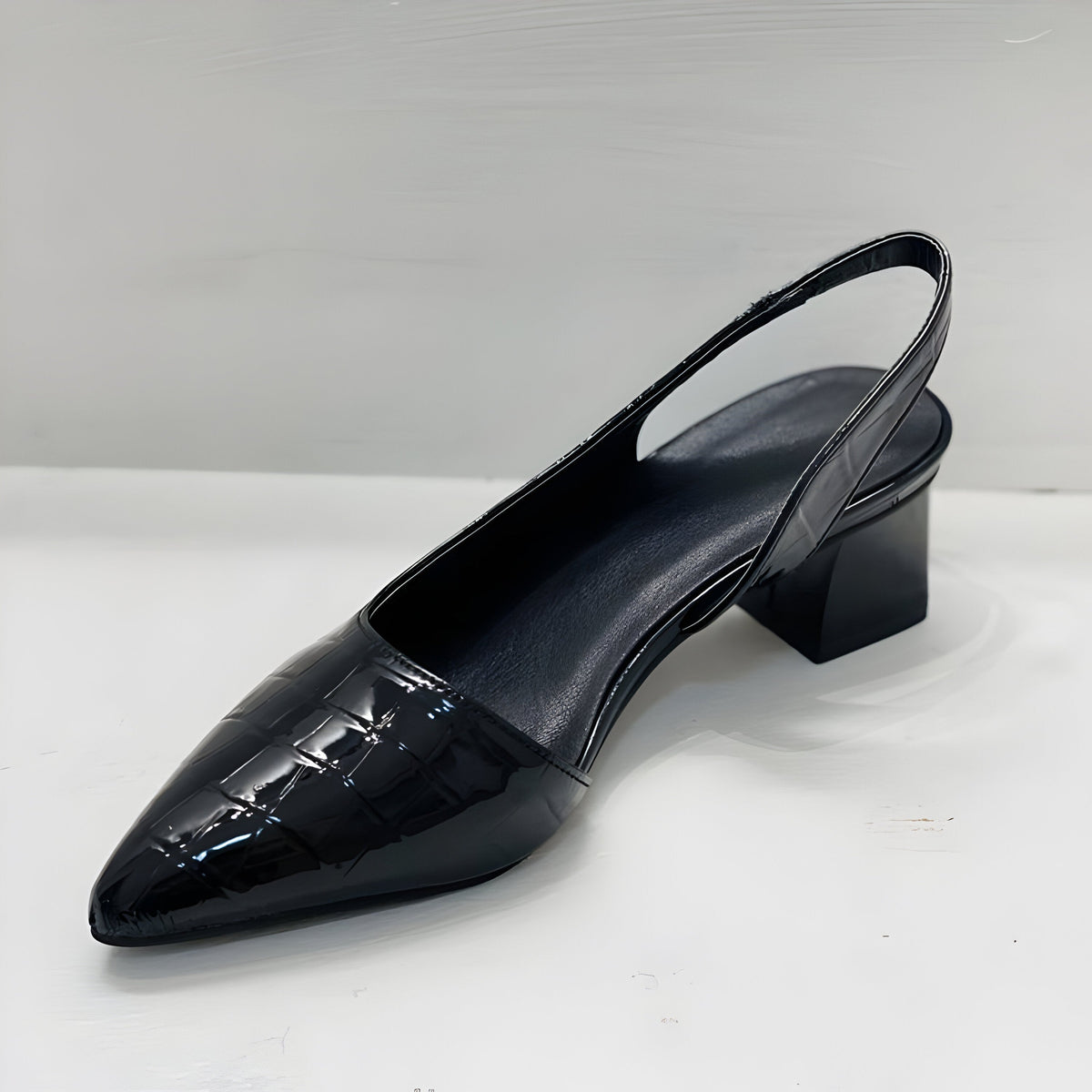 Graciela · Zapatos de tacón de puntera ancha