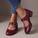 Zapatos de salón con tira al tobillo