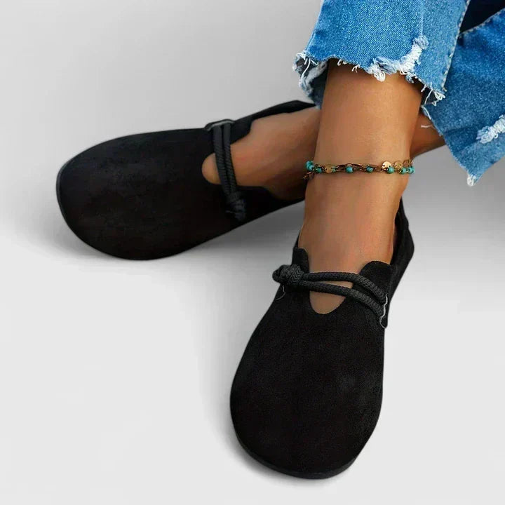 Mocasines elegantes beige o negro