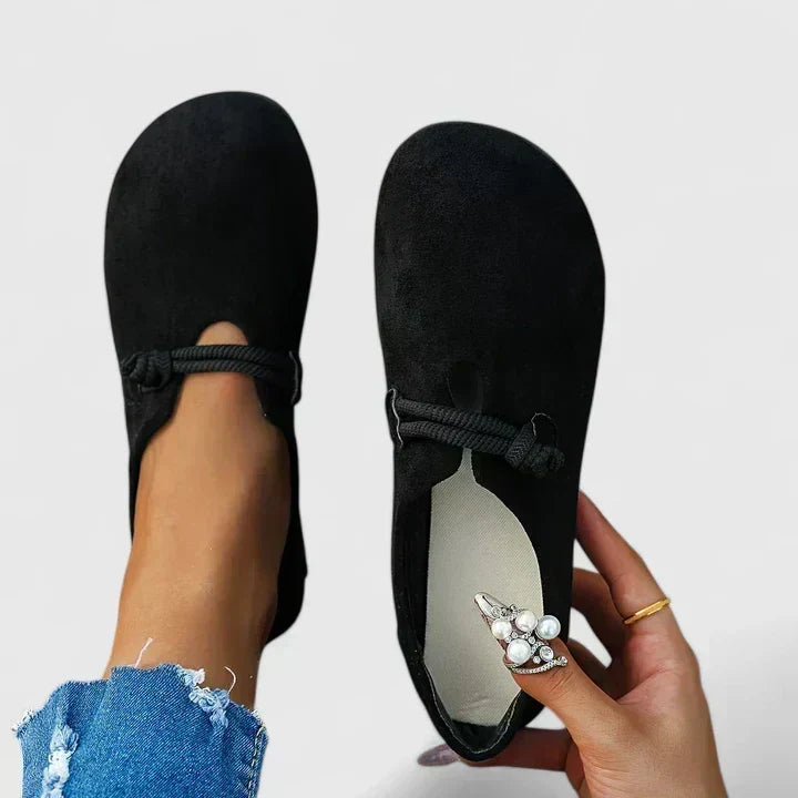 Mocasines elegantes beige o negro