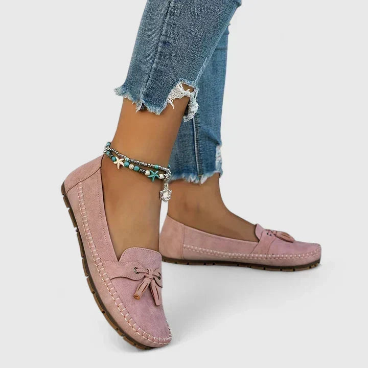 Mocasines con lazo
