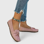 Mocasines con lazo