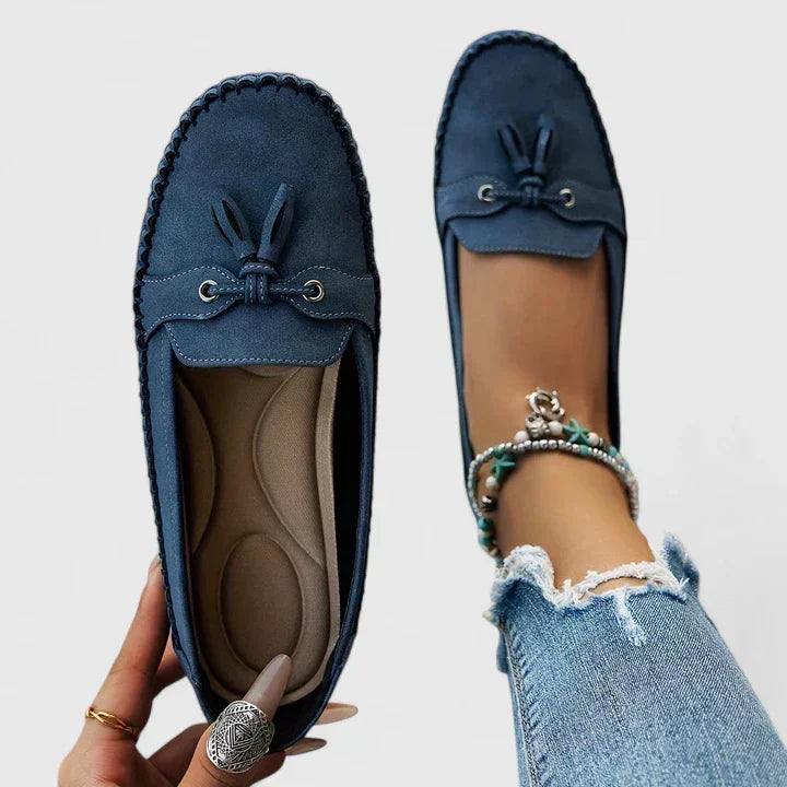 Mocasines con lazo