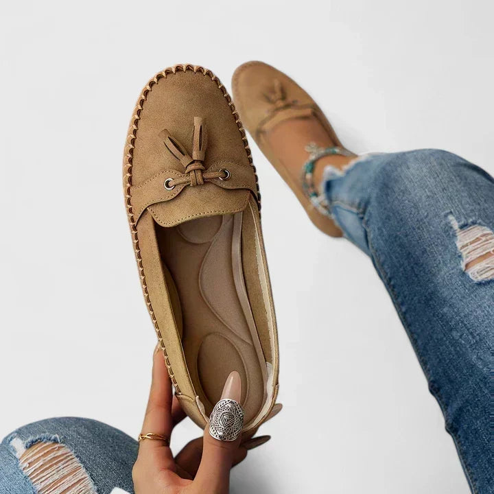 Mocasines con lazo