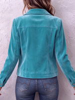 Chaqueta de terciopelo vintage bohemia