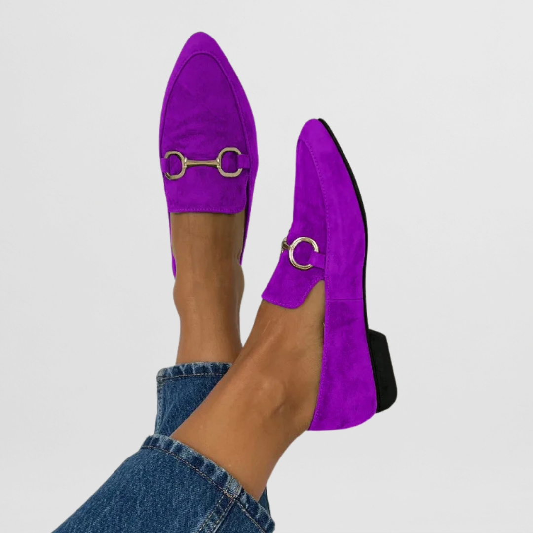 Lila · Mocasines en tonos morados