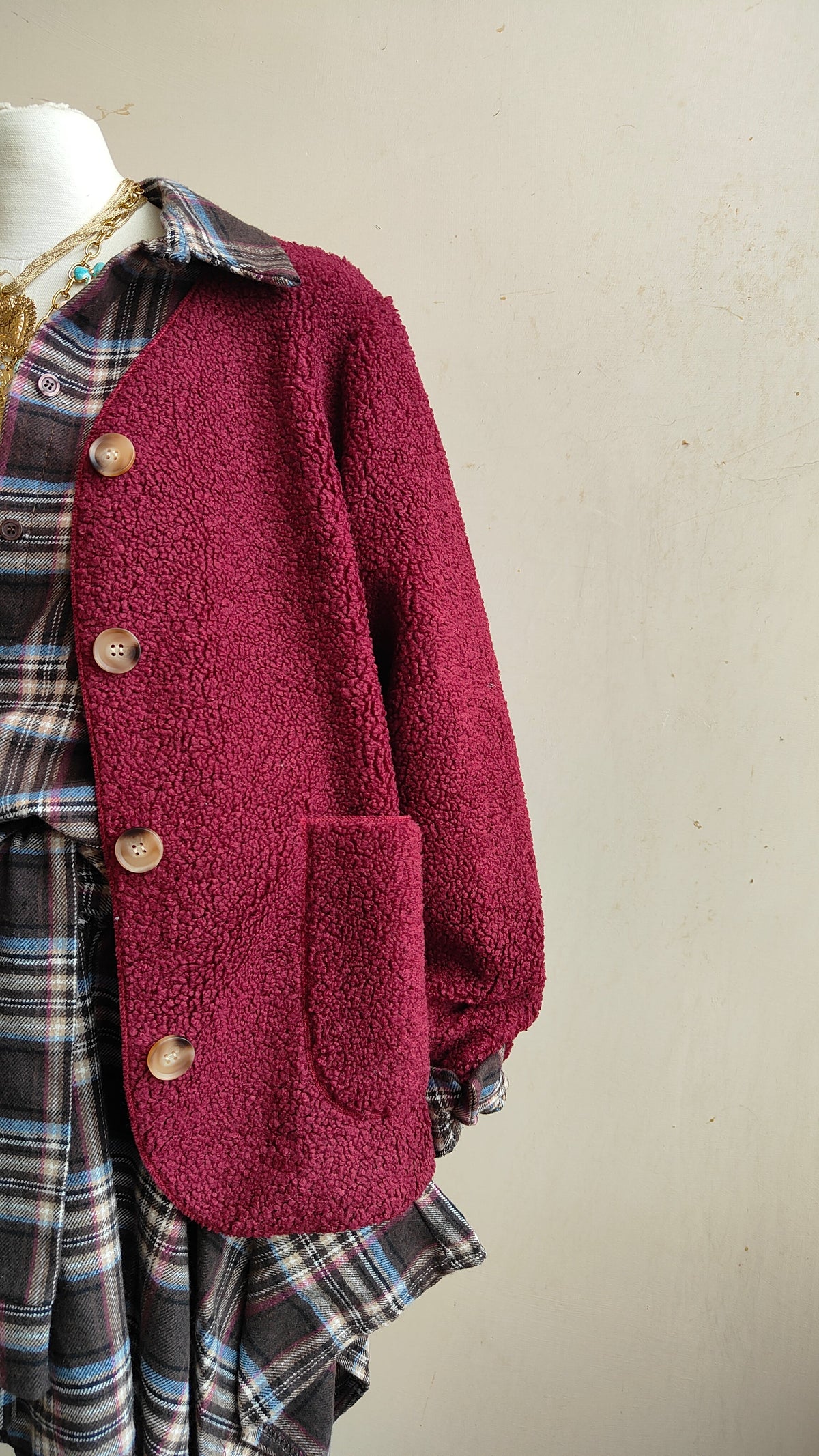 CHAQUETA TEDDY SUAVE