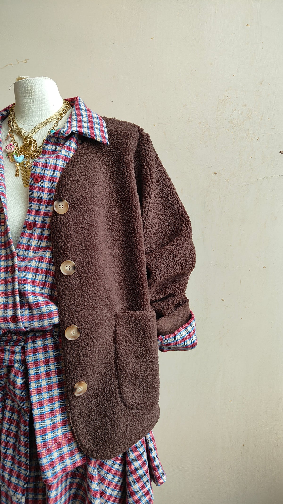 CHAQUETA TEDDY SUAVE