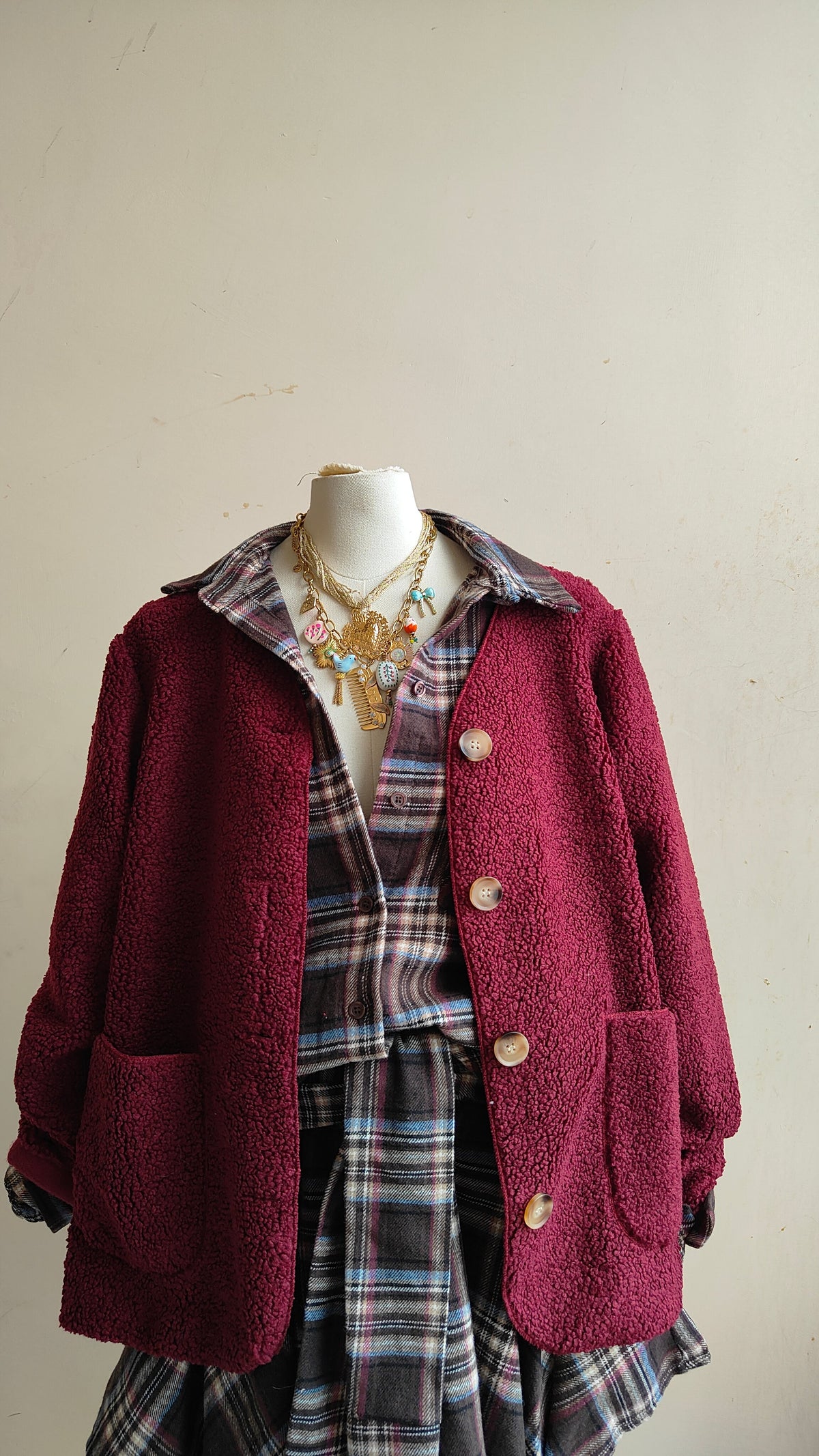 CHAQUETA TEDDY SUAVE