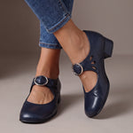 Zapatos de salón con tira al tobillo
