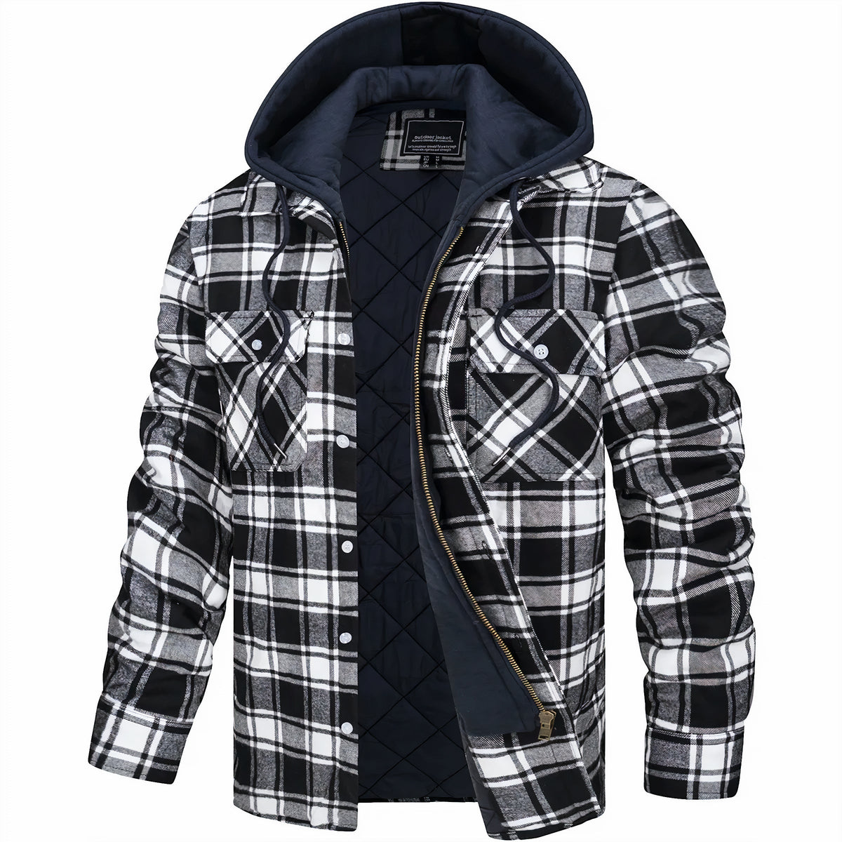 CHAQUETA DE CUADROS